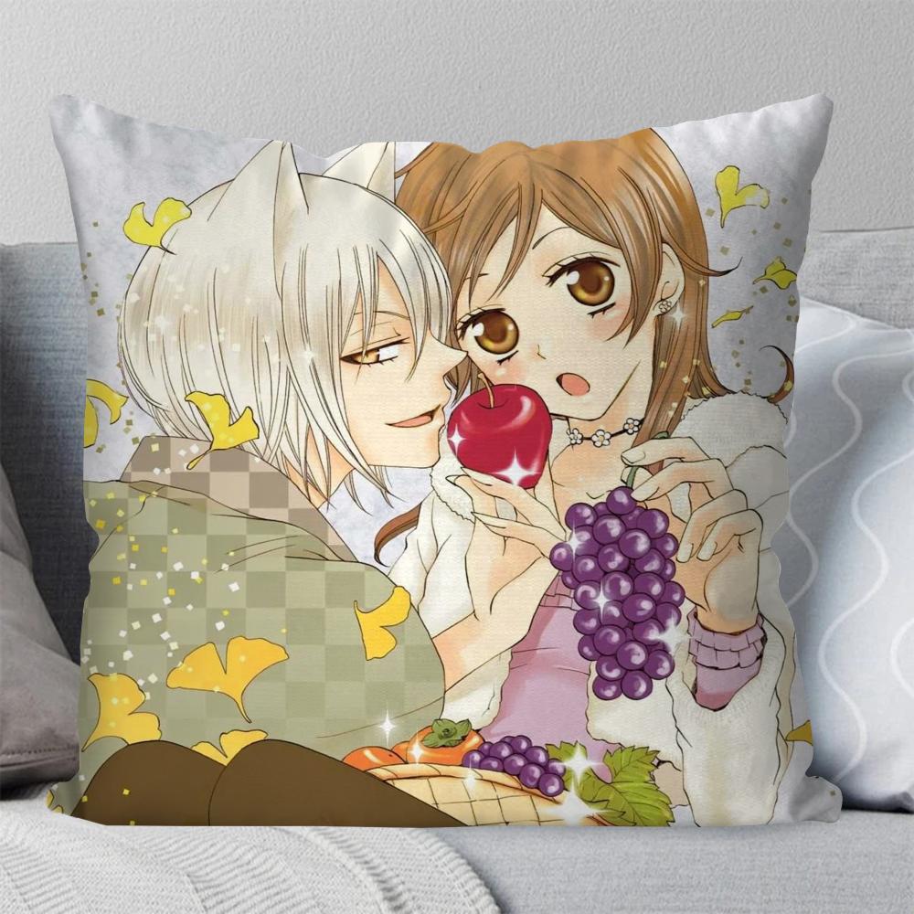 Kamisama Love Anime Pillow Case Square Pillow Bedroom Sofa Leisure Comfort Cushion Car Living Room Home Decoration 40X40