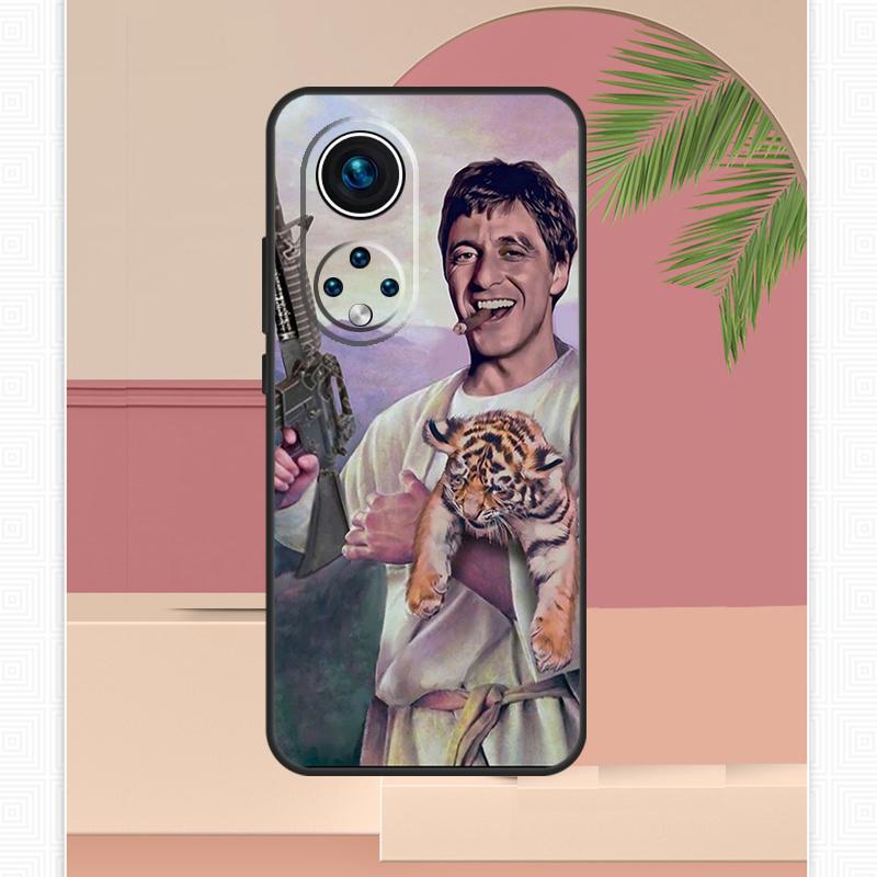 Scarface Tony Montana Case For Honor Magic 5 6 7 8 Pro Honor X9c X9b X9a X8b X8a X8c 50 70 90 400 200 Lite Cover