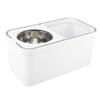 Spin Mop Bucket with Wringer Set 360 Degree Spin Mop Bucket Floor Cleaning System with Microfiber