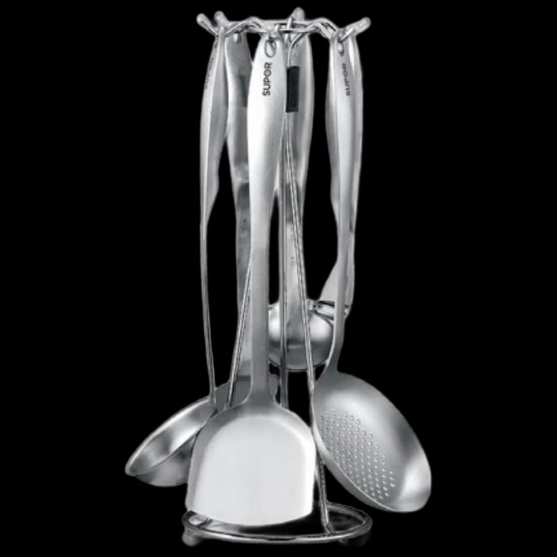 Supor 7-teiliges Küchenutensilien-Set aus Edelstahl