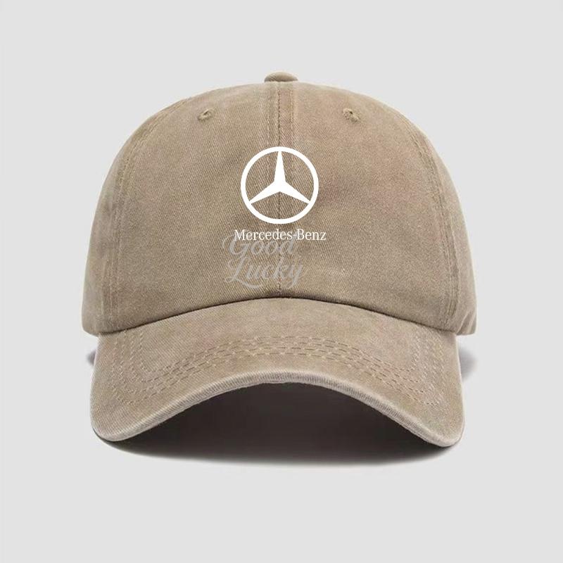 Módní Ležérní Kšiltovka Baseballová Čepice s Logem Auta Vintage Hip Hop Ochrana proti Slunci Pro Mercedes Benz Třída A C E S G GLC CLE CLA GLB GLS W177