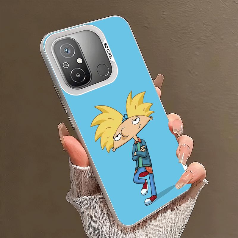 Cartoon Hey Arnold Helga Shockproof Phone Case for Xiaomi Poco X7 X6 X5 X3 Pro F7 Ultra M8 Redmi 15C 15 14C 13C 12C 10C 13 12 10
