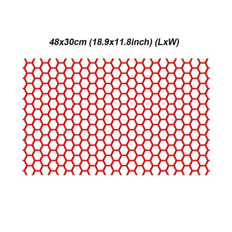 1 Stück Wabenmuster Autoaufkleber Hohl-Scheinwerferabdeckung Auto-Scheinwerferfolien Gitter Seitenwindabweiser Scheinwerfer Rücklicht Aufkleber Roller Auto Folien Aufkleber