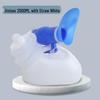 Portable Women's Urinal with Lid - Soft Mouth, Handheld Night Pot for Home Use