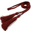 Damesleren riem in Koreaanse stijl met strik en kwastje tailleketting