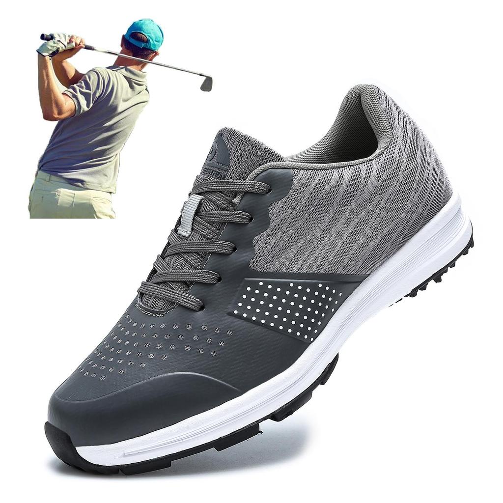 Professional Anti Skid Waterproof Golf Shoes Men Lightweight Golfing Sneakers