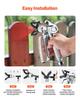 Airless Paint Spray Gun 3600PSI High Pressure Airless Spray Gun with 5Tips
