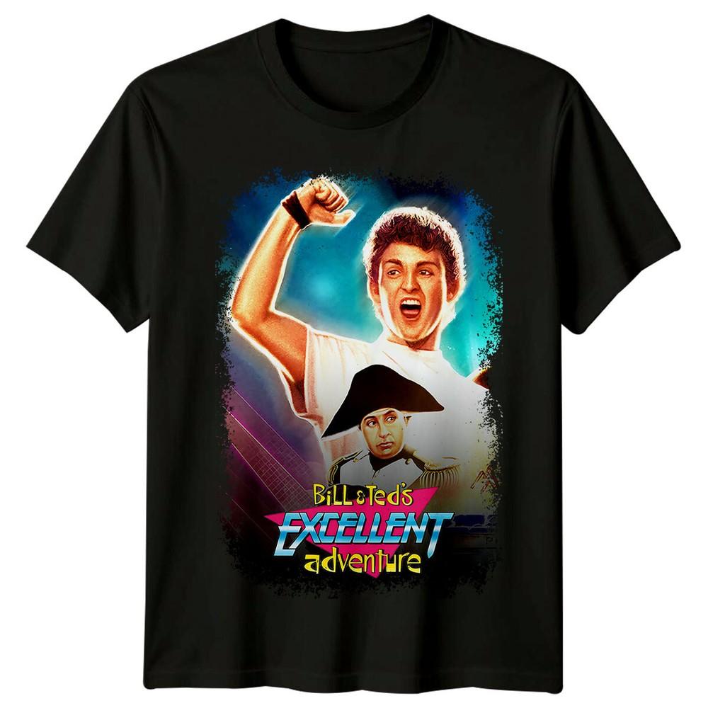 

Bill Ted s Excellent Adventure (1989) Movie Poster Inspired T-Shirt Retro Tee 4XL