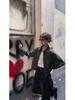 American Retro Petite Maillard Coffee Spring Jacket