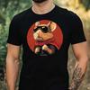 T-Shirt Herren Superhelden Hamster Motiv Baumwolle Größe XS bis 5XL