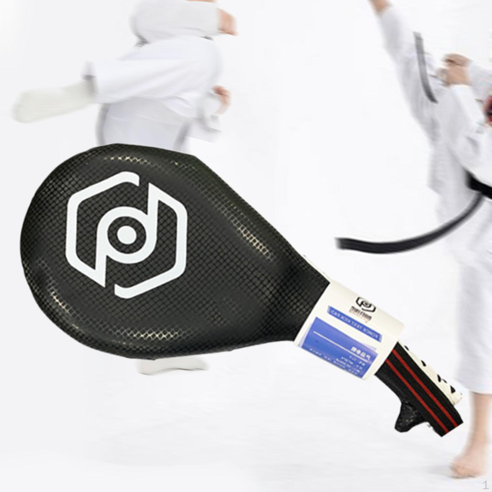 

Taekwondo Kick Pad Boxing Target Strength Measurement Striking Workout чорний