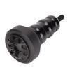 Motorcycle Wheel Fork Frame Slider Protection Anodized Universal Replacement for Zx10r Z800Black