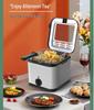 Cross-Border Visible All-in-One Self-Heating Electric Fryer Churro & French Fry Maker
