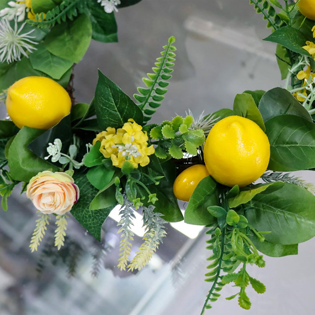 Wreath Cute Shape Handmade Home Decoration Pendant Hanging Wreath for Living Rooms Bedrooms