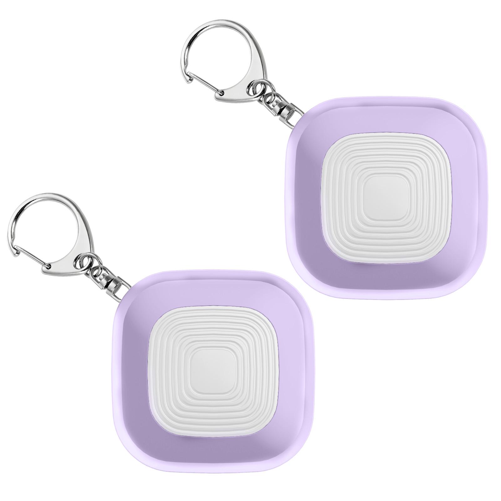 

Alarm Keychain and High Visibility Reflective Running Gear USB Charging Line Alarm 3 Color LED Running 130dB Loud LED Strobe Light for