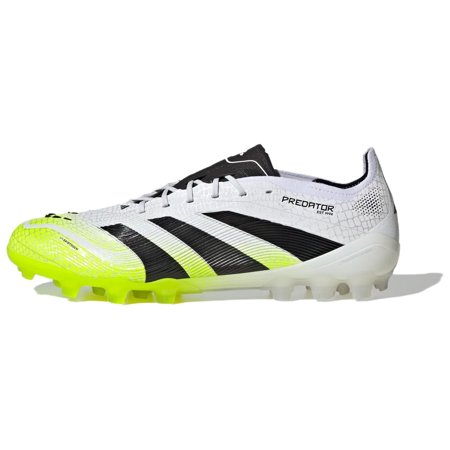adidas Predator Elite 2G/3G AG  Cloud White Black Lucid Lemon  Men s JH8879 EU 41⅓