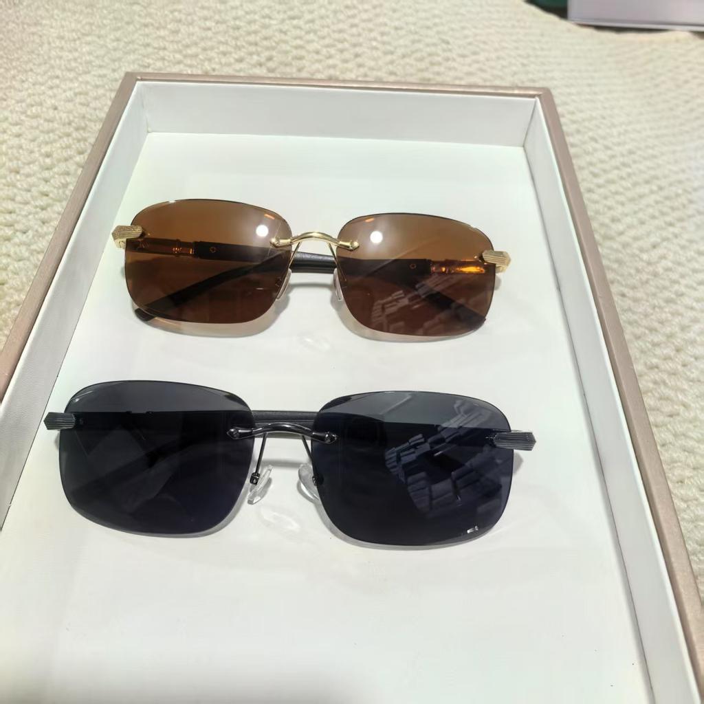 Vintage Square Rimless Sunglasses Woman Men Classic Retro Frameless Male Female Fashion Sun Glasses Lentes De Sol Mujer