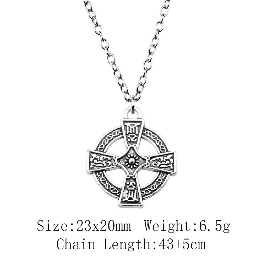 Birthday Gifts Boho Necklace Cross Skull Necklace On The Neck 43cm Chain Women's Bag Long Necklace