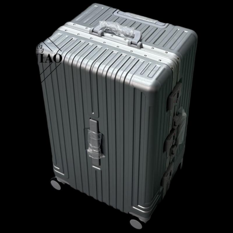 

Multi-functional Aluminum Frame Luggage with Cup & Phone Holder 22 Inch