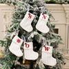 Christmas Stocking Alphabet Beautiful Decoration Pendant