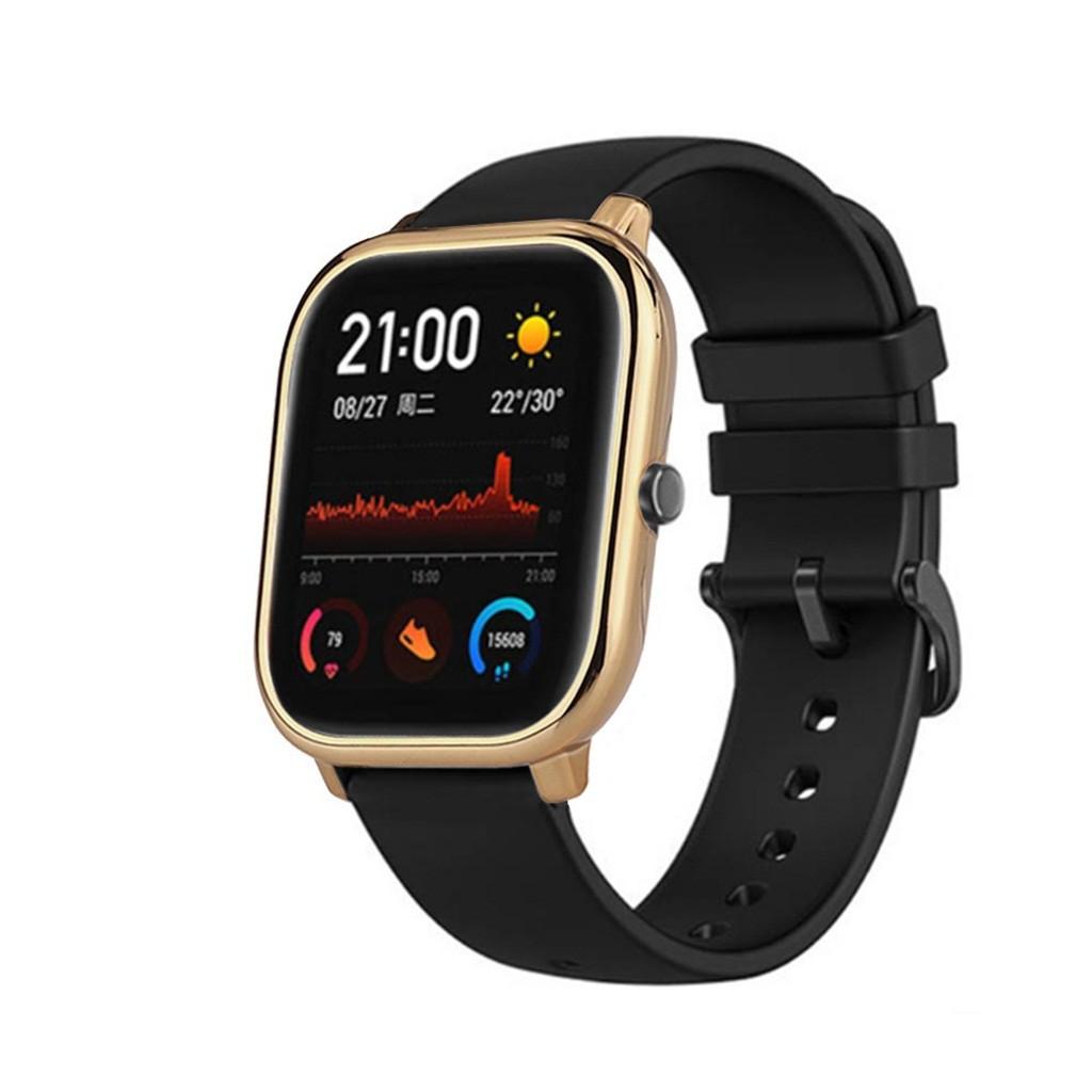 Electroplate PC Case Cover Frame Protector for   Amazfit GTS Watch