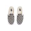 Vans Classic Slip-On Mule Checkerboard - Black Unisex Sneakers White VN0004KTEO1