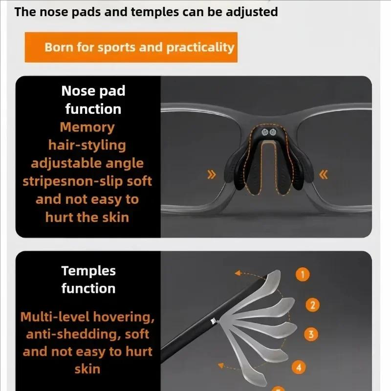 Photochromic Sports Anti-Slip Bifocal Reading Glasses Unisex Fashion Elegance Anti-Blue Light Presbyopia Eyeglasses 0 To +4.0