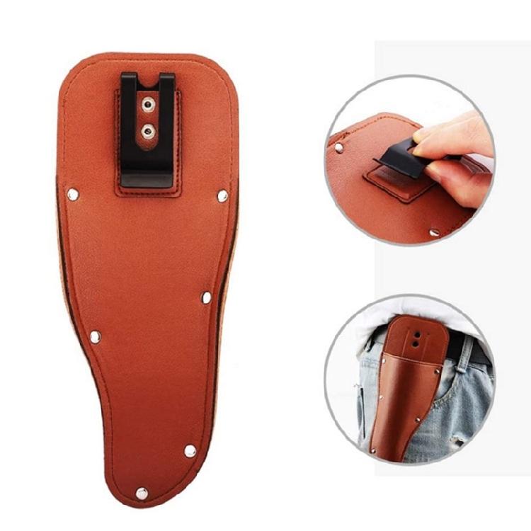 Gardening Pruning Shears Hanging Bag Case Protective PU Leather Sheath Tool Covers Organizers Electrician Tool Holsters
