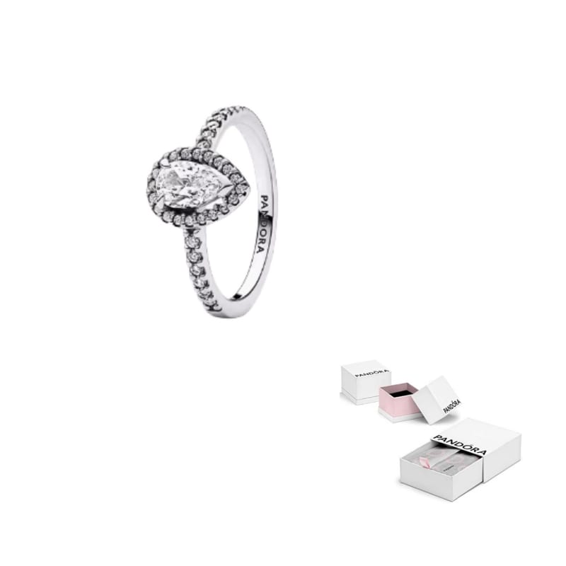 Pandora 925 Sterling Silver Rings Women's Silver 192835C01