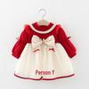 Korean Style Girls' Lolita Princess Dress with Bow and Gauze Details