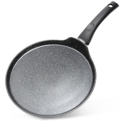 Granite Frying Pan for Pancakes, Omelettes, Low, Flat, 26 Cm