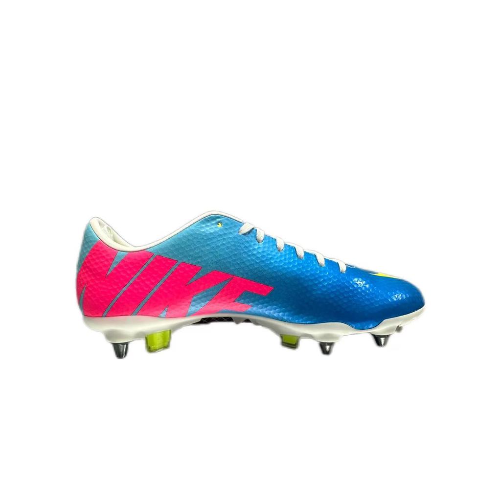 Nike Mercurial Vapor 9 SG Pro Pohodlné Všestranné Odolné Fotbalové kopačky Pánské Fotbalové kopačky Nebesky modré 555607-474