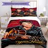 Elvis Presley Customizable Name Bedding Set Perfect for Decorate room Breathable Duvet Cover Custom Room Decor Christmas, WeddingPerfect