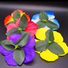 90 Pieces Hibiscus Flowers Hawaiian Hibiscus Flowers for Luau Tropical Jungle Party Tabletop Decoration, Assorted Color