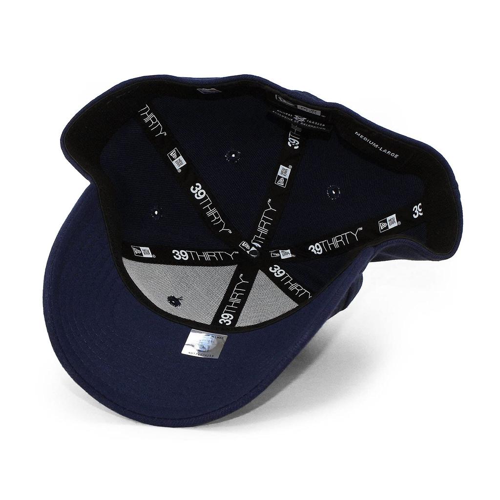 [New Era] Minnesota Timberwolves 39THIRTY [NBA TEAM CLASSIC FLEX FIT CAP] MINNESOTA TIMBERWOLVES Navy Hat Stretch Fit (SM (approx. 55.8-57.7cm), s)