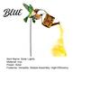 Backyard Decorative Lighting Solar Watering Can Garden Light Metal Hollow-Out Hummingbird Shepherd Hook Lights Outdoor Spike Lamp for Lawn Pathway