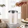 With Straw Insulated Coffee Cup 500ml Milk Tea Cup Fashion Thermal Mug  Kitchen