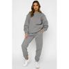 Womens Casual Tracksuit Long Sleeve Pullover Sweatshirt Pants Set Solid Color Sportswear