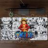 Luffy One Piece XXL Anime High-Definition Printed Computer Mouse Pad, Gaming Office Accessories, Non-Slip Desk Mat, Fast-Acting Keyboard Mouse Pad