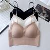 Hot Drill Shoulder Strap, Thin Shoulder Strap, Invisible Liquid Foundation Underwear, Women's Thin Vest, Seamless Back Tube Top, No Steel Ring Bra.