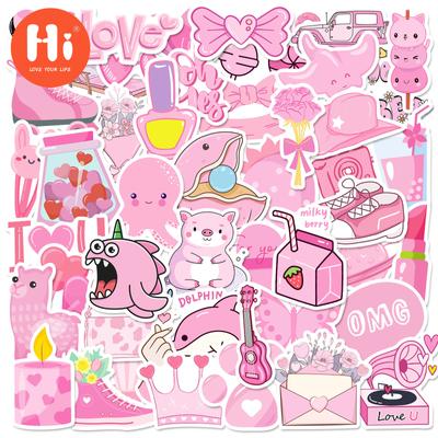 50Pcs New Stickers Cute Stickers Notebook Mobile Phone Stickers