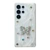 Compatible with Samsung S24 Ultra, S25, S23: Colorful Star & Butterfly Glitter Phone Case for Women