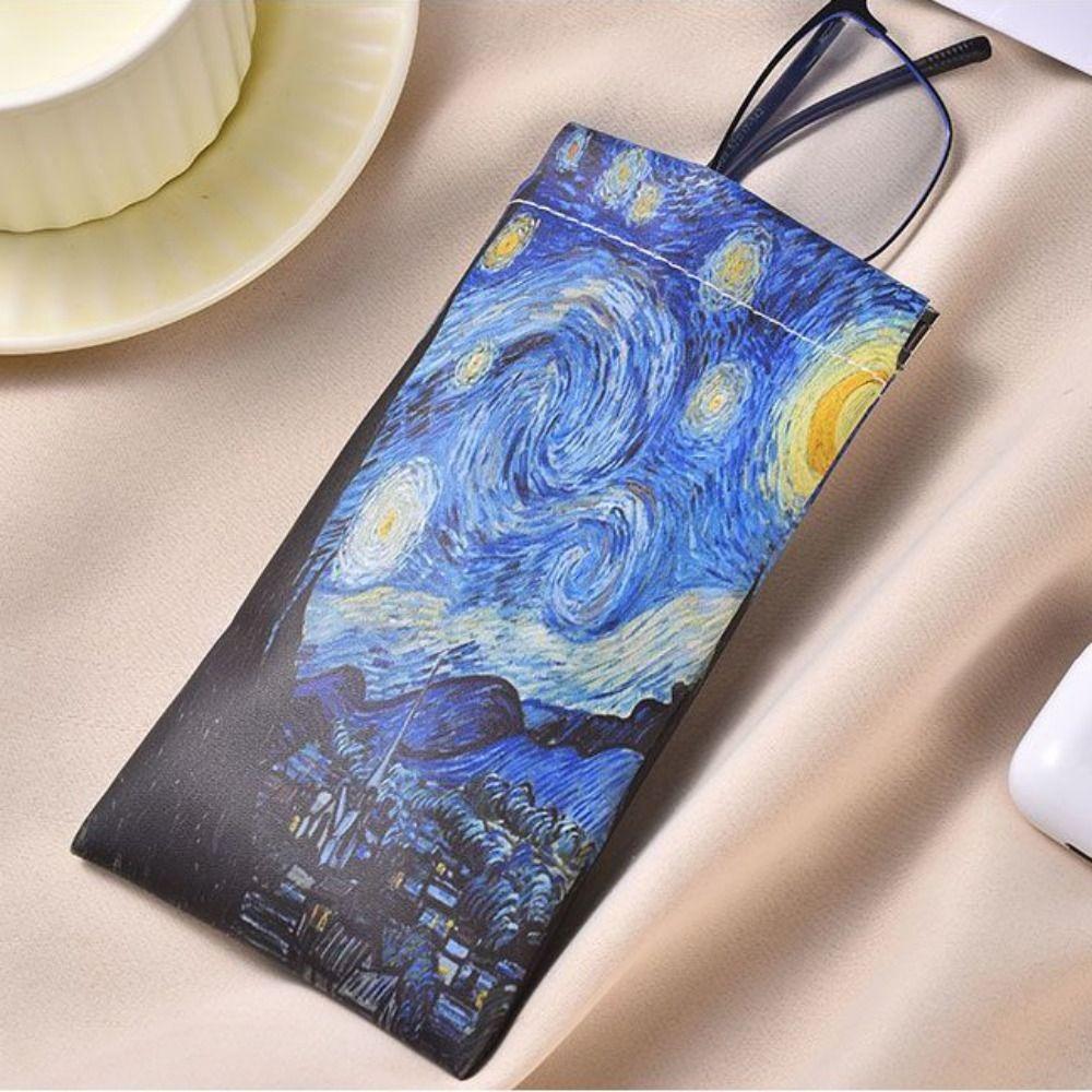 

The Starry Night Cosmetic Bag Waterproof Lipstick Case Portable Eyewear Bag