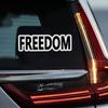 10Pcs Freedom Stickers Self-adhesive Removable Weatherproof Laptop Bumper Decal Window Waterproof Car Stickers