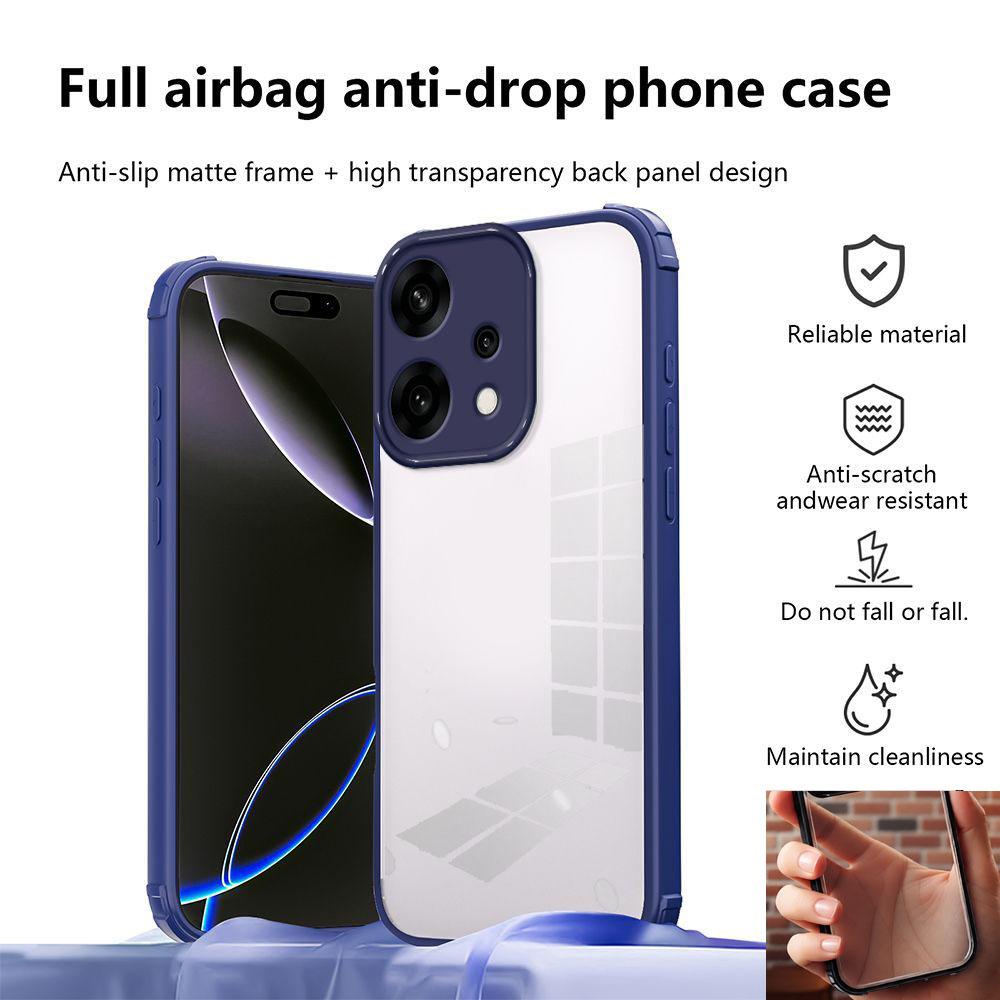 

For Honor 200 Lite Case Honor 200 Lite Phone Case LLY-NX1 Cover Anti-drop protection Shookproof Hard acrylic back cover Honor 200 Lite
