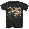 Bigfoot 4x4x4 Flaming Truck Men's T Shirt