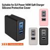 Shockproof Silicone Case Soft Carrying Case Protective Case for DJI Power 140W GaN Charger Travel
