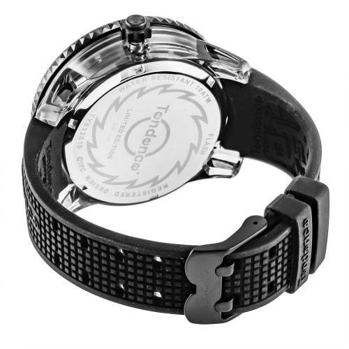 Tendence FLASH Original Ultraman Watch, Black Dial, Stainless Steel, Mineral Glass, Quartz Movement, Limited Edition of 300 Pieces, 51mm Watch TY53201