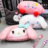 Cute Kuromi and Sanrio Pencil Large Simple Suitable for Kids and and High School Stylish Moe 20 x 11 x 3 C Case, Capacity, Design, Adults, Elementary,