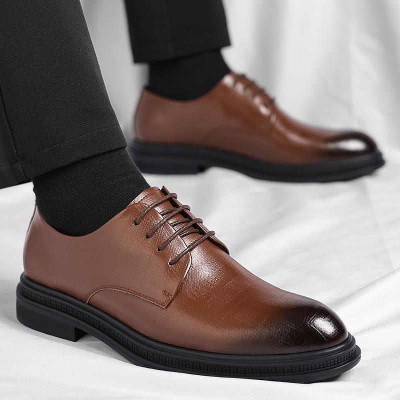 Size 48 Mens Dress Shoes High Quality Business Casual Leather Shoe British High-end Mens Wedding Shoes Luxury Designer Men Shoes